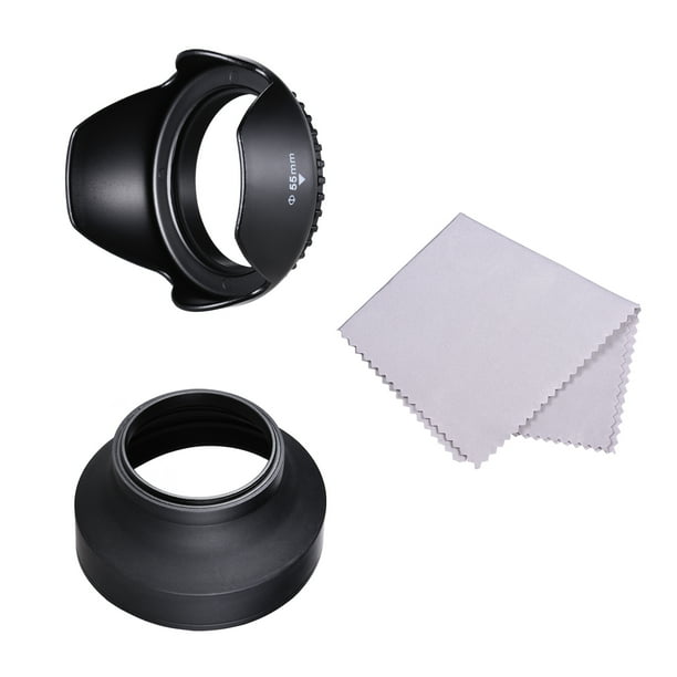 Photo Plus 55mm 3-Stage/Collapsible Rubber Lens Hood Photo Plus 55mm 3-Stage/Collapsible Rubber Lens Hood